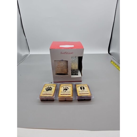 SCENTSATIONALS SCENTED WAX WARMER PLUG IN ENJOY EVERY MOMENT 3 WAX PACKS INCLUDE - Picture 1 of 8